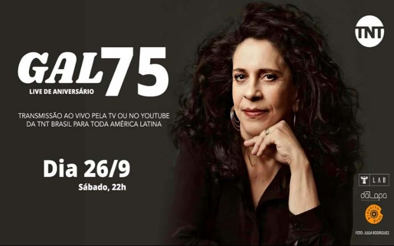 Gal Costa comemora 75 anos com live histórica