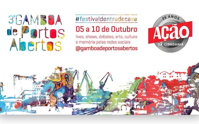 Festival Gamboa de Portos Abertos - festivaldentrodecasa - acontece de 05 a 10 de outubro