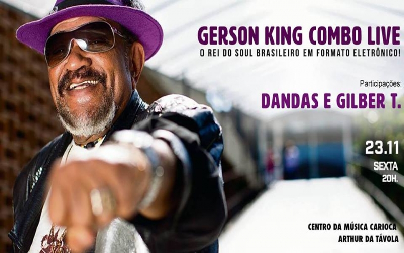 Gerson King Combo no Centro de Referência da Música Carioca