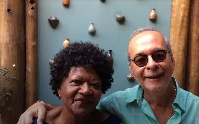 Alaíde Costa e Gilson Peranzzetta no Espaço Cultural BNDES