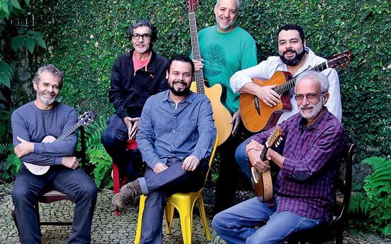 Grupo de Choro Galo Preto se apresenta no Jardim Botânico