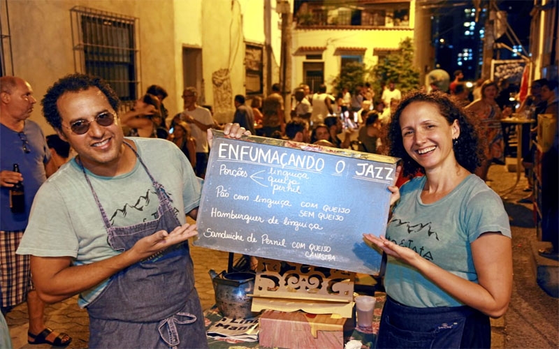 Guto & Tata Sabores: Enfumaçando o Jazz em Laranjeiras