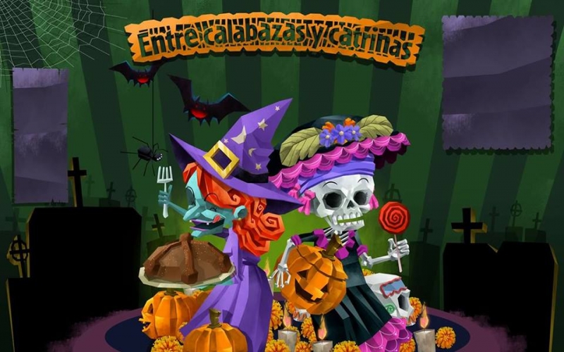 Happy Muertos Halloween Poliglota