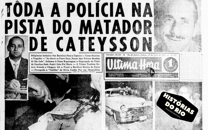 Assassinato do maior empreiteiro da cidade chocou o Rio em 1954, crime foi desavença entre sócios