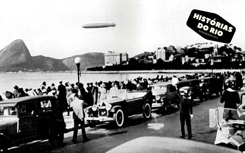 O dia que o Rio de Janeiro parou em 1930 para ver o Zeppelin passar