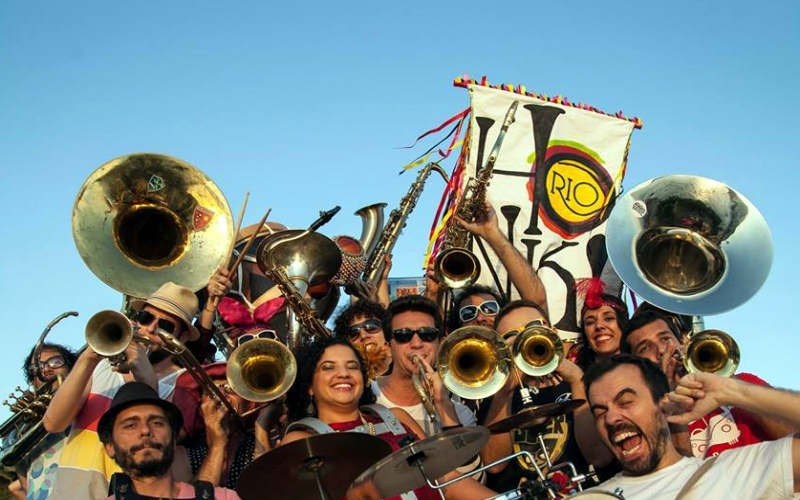 Abertura do Festival Honk Rio na Cinelândia terá 20 fanfarras