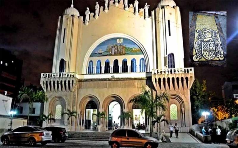 Igreja dos Capuchinhos guarda restos mortais de Estácio de Sá