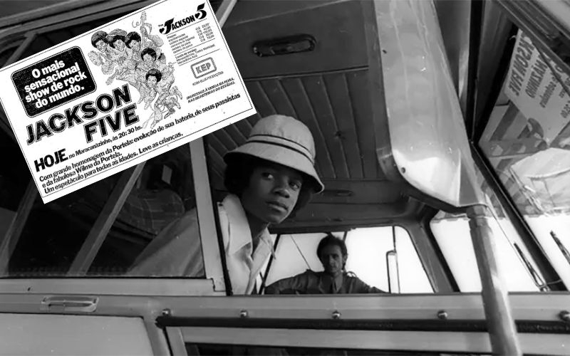 Jackson Five fez dois shows no Maracanãzinho em 1974, Michael Jackson tinha 16 anos