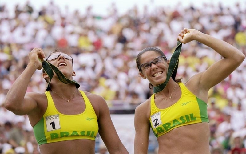 Mulheres do esporte, volei de praia