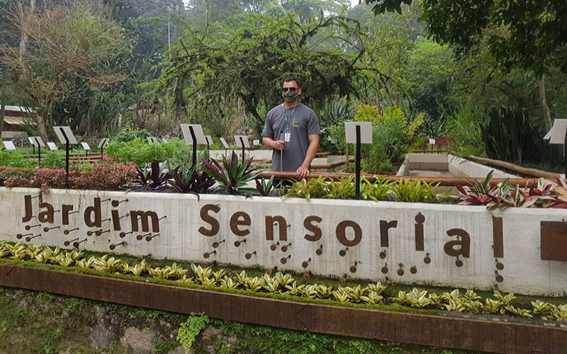 Jardim Botânico do Rio promove atividades sensoriais no Dia Nacional de Luta da Pessoa com Deficiência