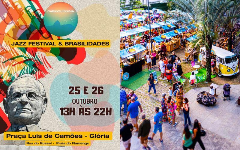 Festival de Jazz e Brasilidades na Praça Luiz de Camões