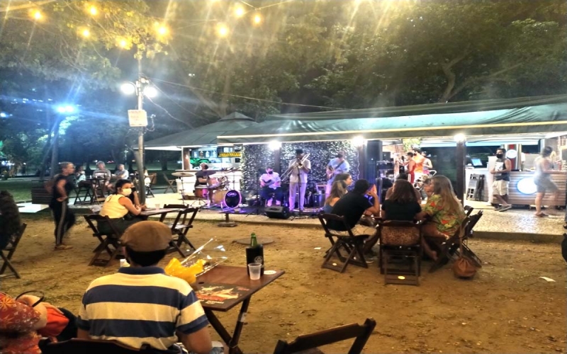 Jazz de Guga Pellicciotti no Quiosque Zero Nove no Parque do Flamengo