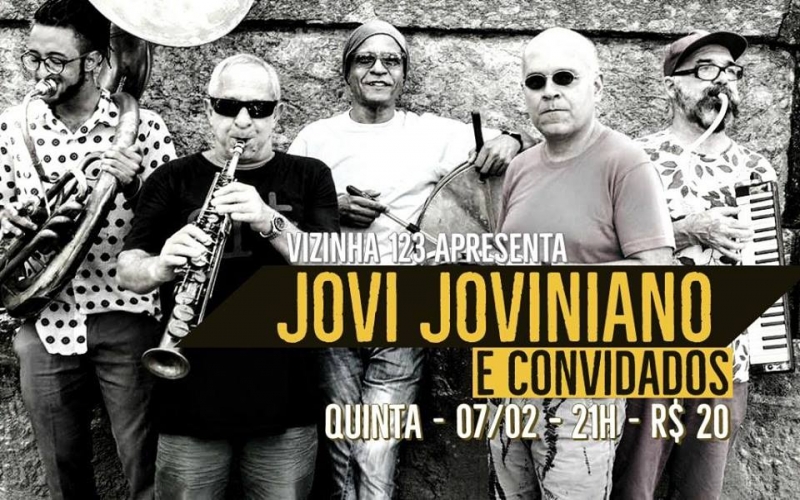 Jovi Joviniano e convidados na Vizinha 123