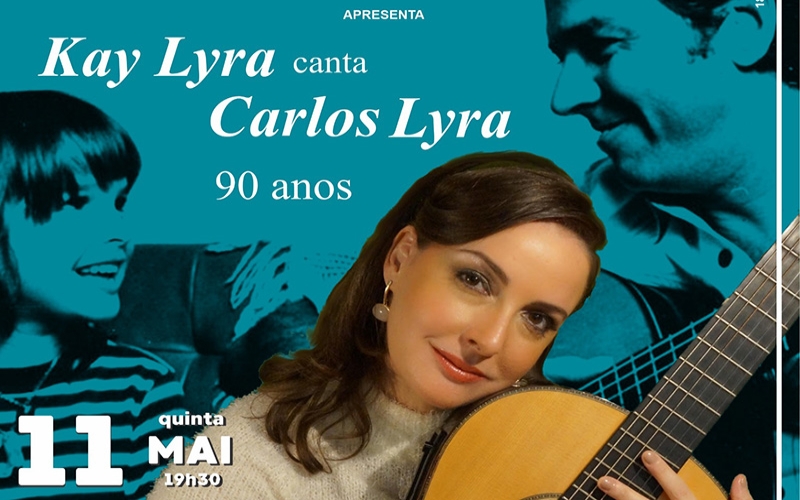 Kay Lyra canta Carlinhos Lyra e homenageia 65 anos da Bossa Nova no Teatro Rival