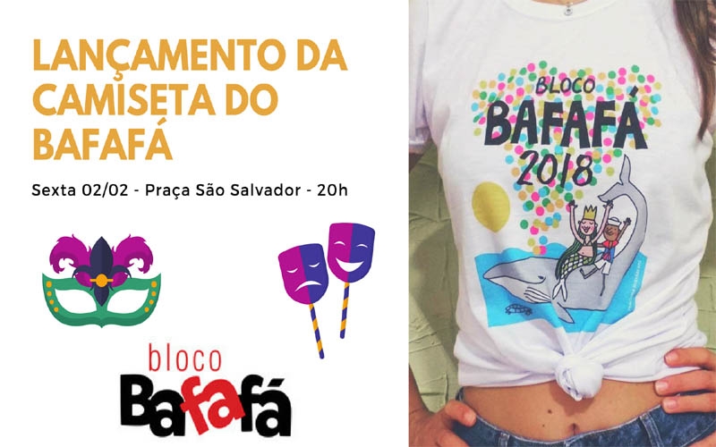 Lançamento da Camiseta do Bafafá