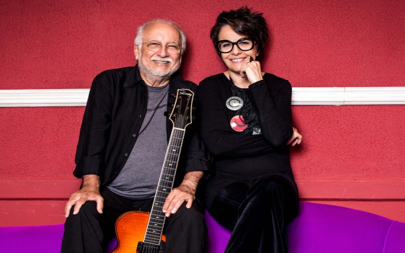 Leila Pinheiro e Roberto Menescal no Teatro Riachuelo