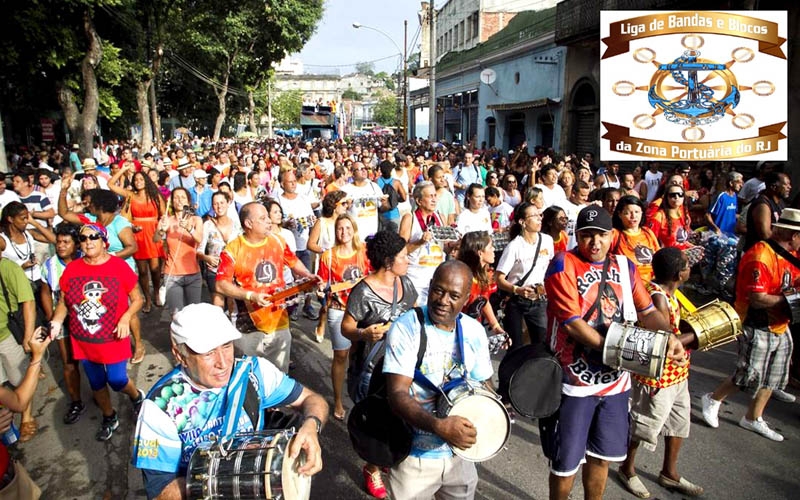 Desfile da Liga de Blocos da Região Portuária