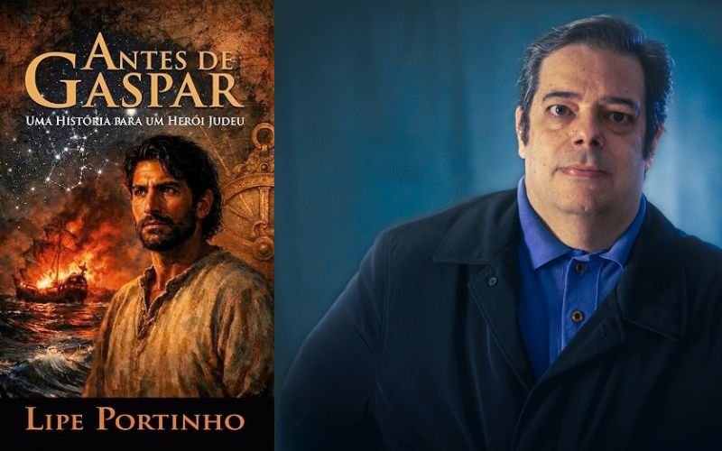 Livro, jazz e história: Lipe Portinho lança “Antes de Gaspar” em Botafogo