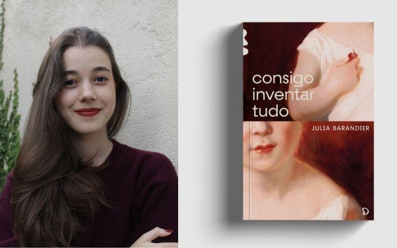Julia Barandier lança “Consigo inventar tudo”, romance denso que mistura história, ficção e horror psicológico