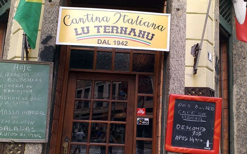 Cantina Lu Ternanu: excelência em comida italiana no Centro do Rio