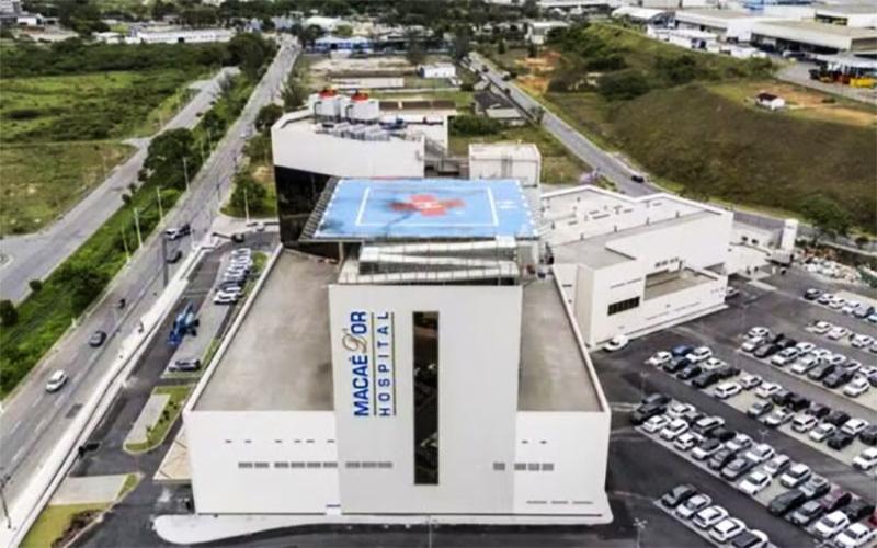 Macaé ganha hospital de R$ 500 milhões da Rede D’Or com emergência, unidade de queimados, maternidade e heliponto