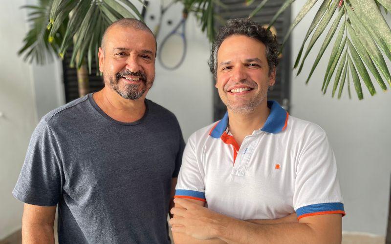 Marcelo Caldi e Silvério Pontes na Casa do Choro