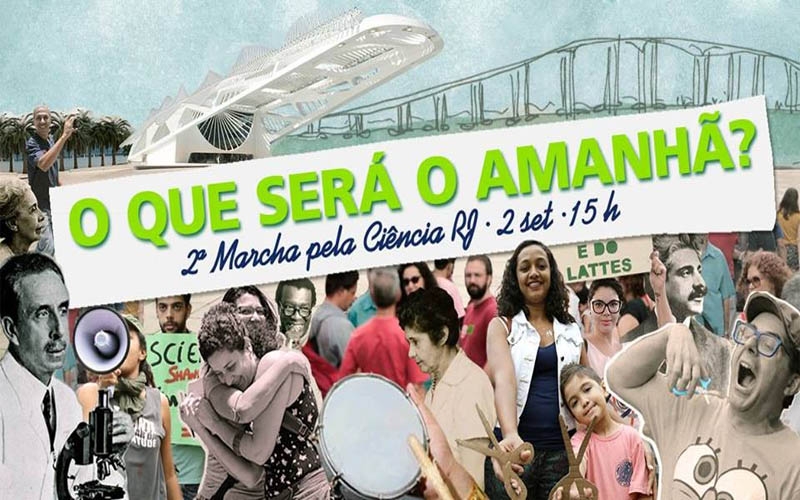 2ª Marcha pela Ciência RJ na Praça Mauá