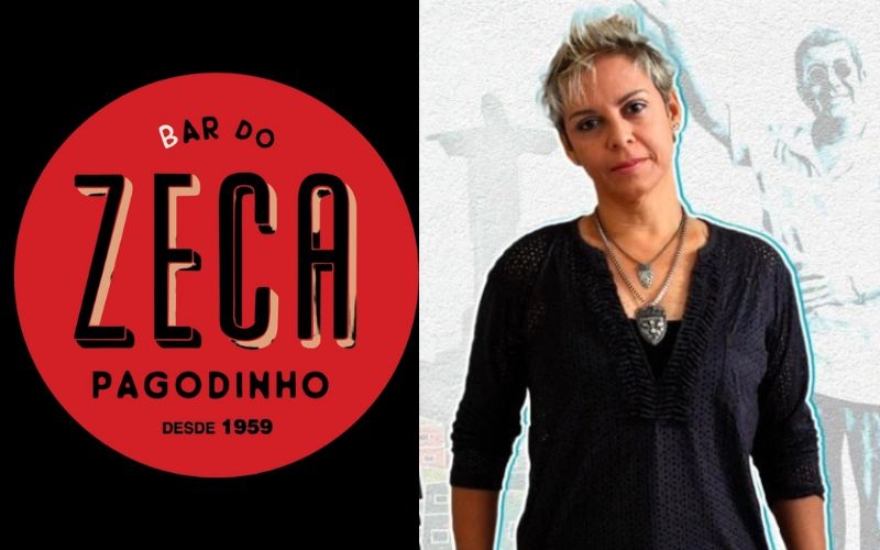 Márcia Guedes no Bar do Zeca Pagodinho Flamengo