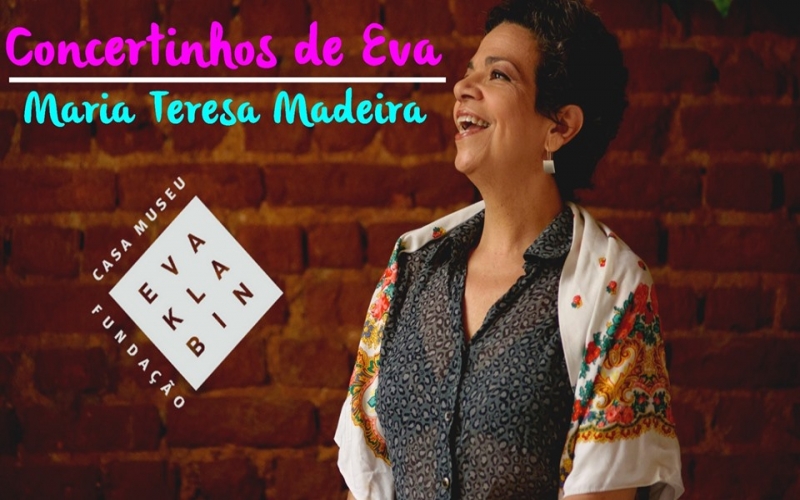 Maria Teresa Madeira na Casa Museu Eva Klabin