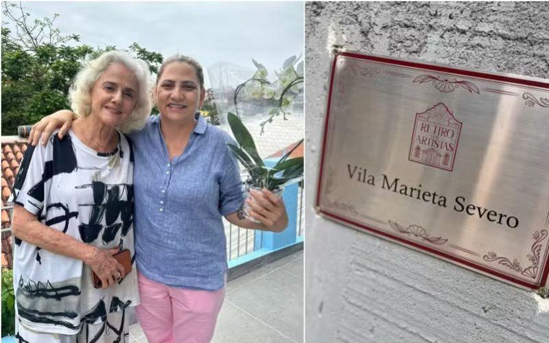 Marieta Severo doa mais casas ao Retiro dos Artistas