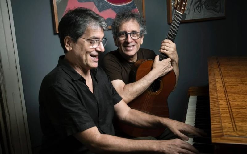 Mario Adnet e Chico Adnet no Teatro Ipanema