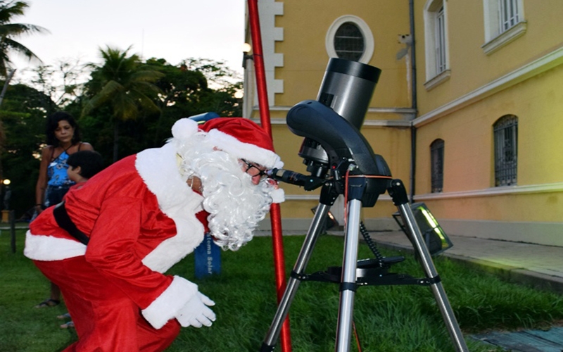 Natal Feliz terá chegada de Papai Noel no MAST