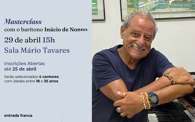 Masterclasses gratuitas com grandes nomes da ópera no Theatro Municipal do Rio de Janeiro