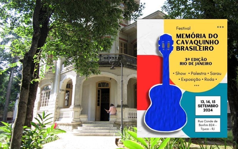 Festival Memória do Cavaquinho Brasileiro no Centro da Música Carioca