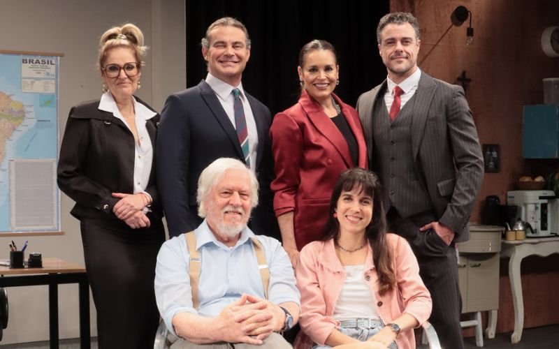 ‘Meno Male’, com Nuno Leal Maia e Carmo Dalla Vecchia, estreia no Teatro dos 4
