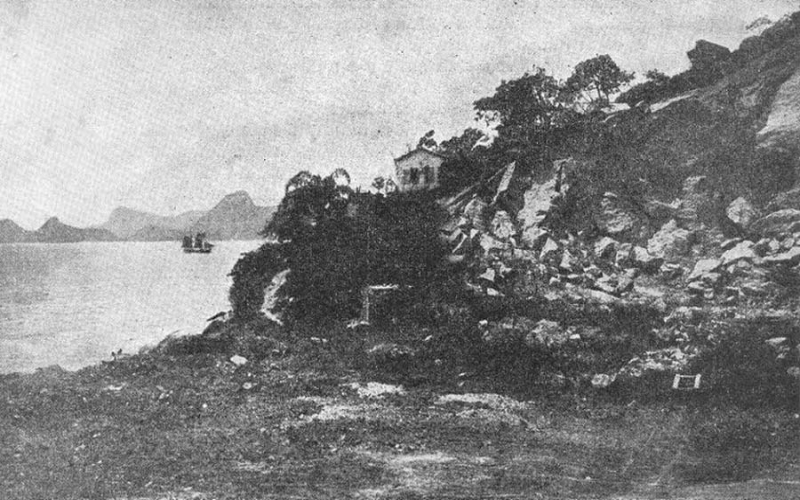 Morro do Rio já teve nome de Mont Henri e Laripe, antes de ser chamado de Viúva