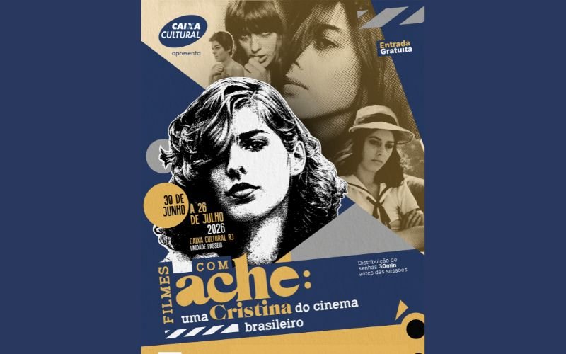 CAIXA Cultural homenageia Cristina Aché com mostra gratuita