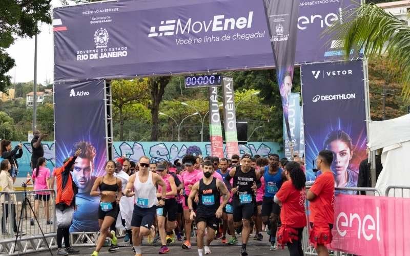 Mov Enel reúne corrida e caminhada gratuitas em Niterói