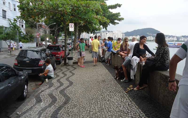 Mureta do Bar Urca