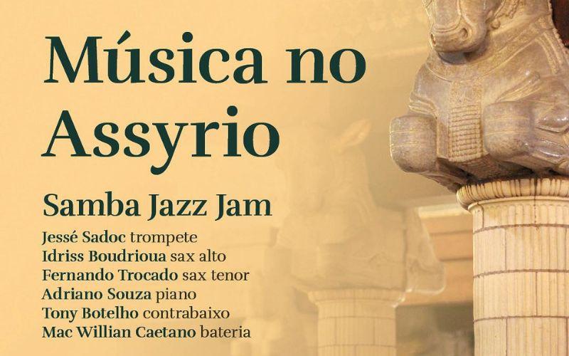 Samba Jazz Jam no Salão Assyrio do Theatro Municipal do Rio