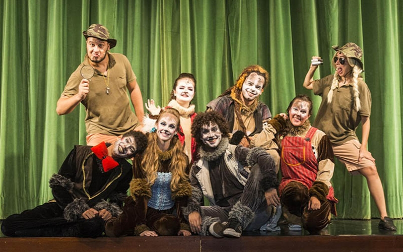 Teatro infantil A Dama e o Vagabundo 