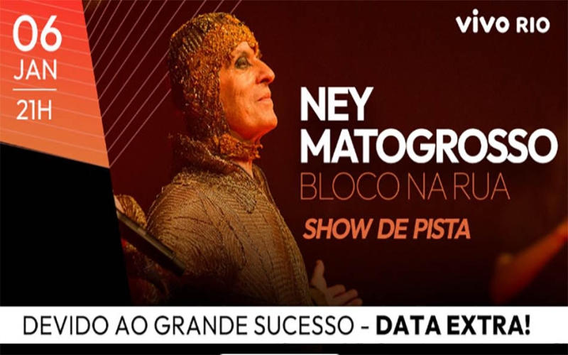 Ney Matogrosso no Vivo Rio