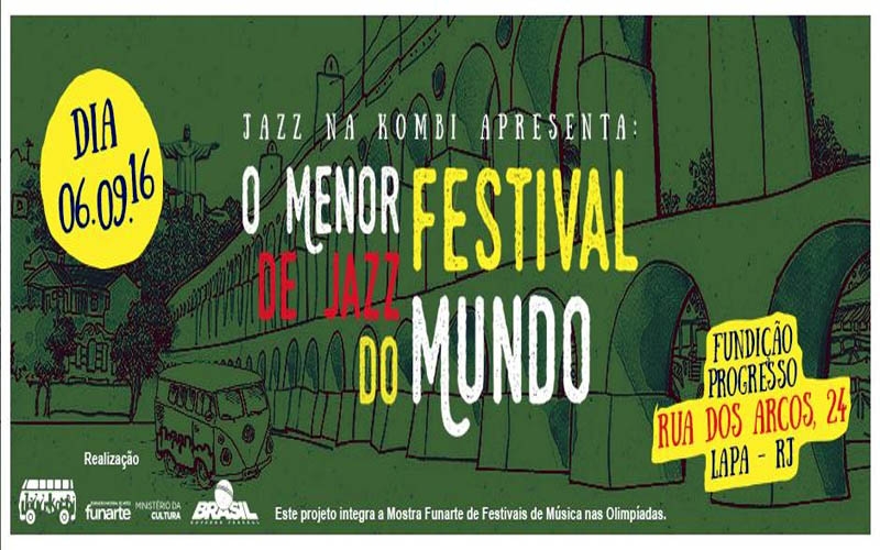 O menor Festival de Jazz do Mundo na Fundição