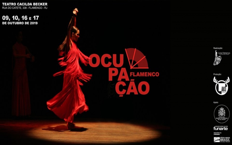 Ocupação Flamenco no Teatro Cacilda Becker