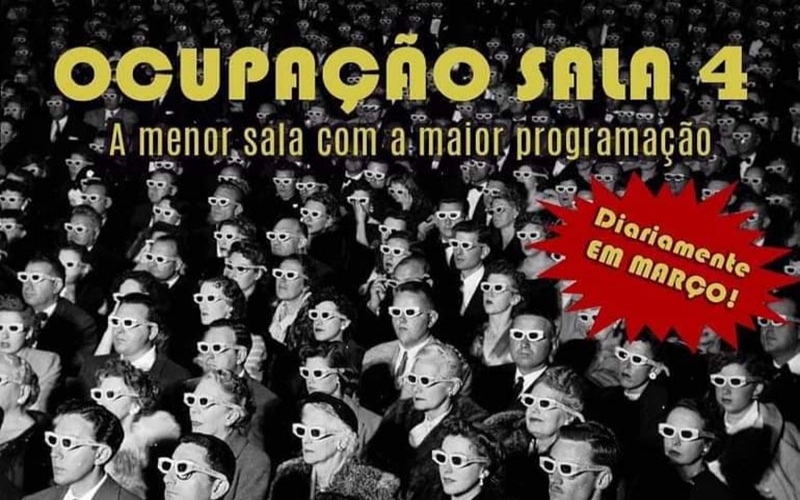 Ocupação Sala 4 tem programação todo o mês de março no Estação Botafogo