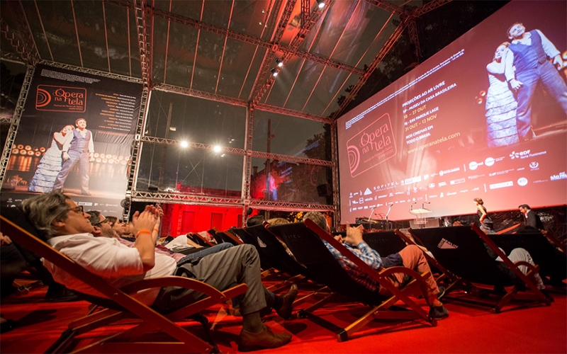 Festival ‘Ópera na Tela’ no Parque Lage