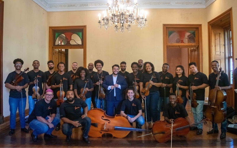 Orquestra da Grota se apresenta no Solar do Jambeiro com participações especiais e entrada franca