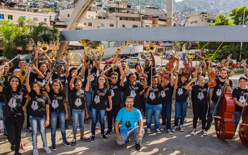 Orquestra de Câmara da Rocinha no Rio Montreux Jazz Festival