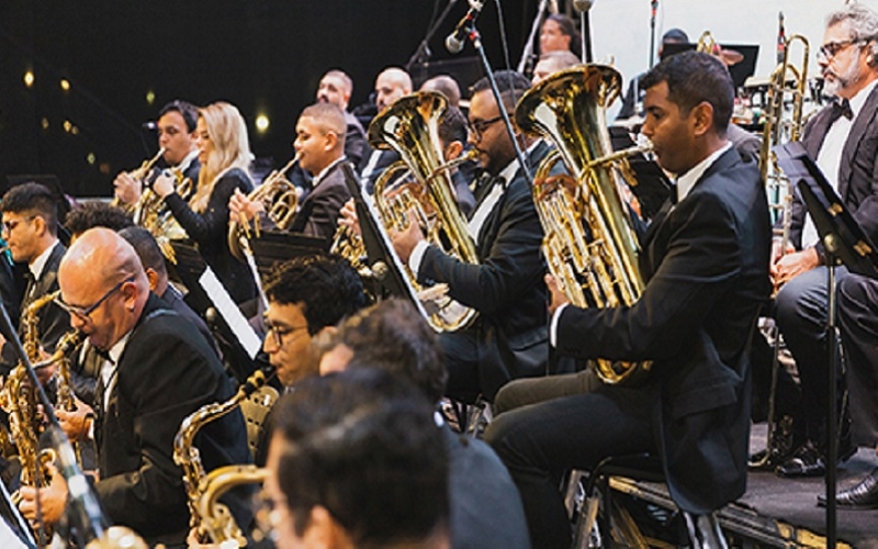 Orquestra de Sopros Nova Aurora de Macaé na Sala Cecília Meireles