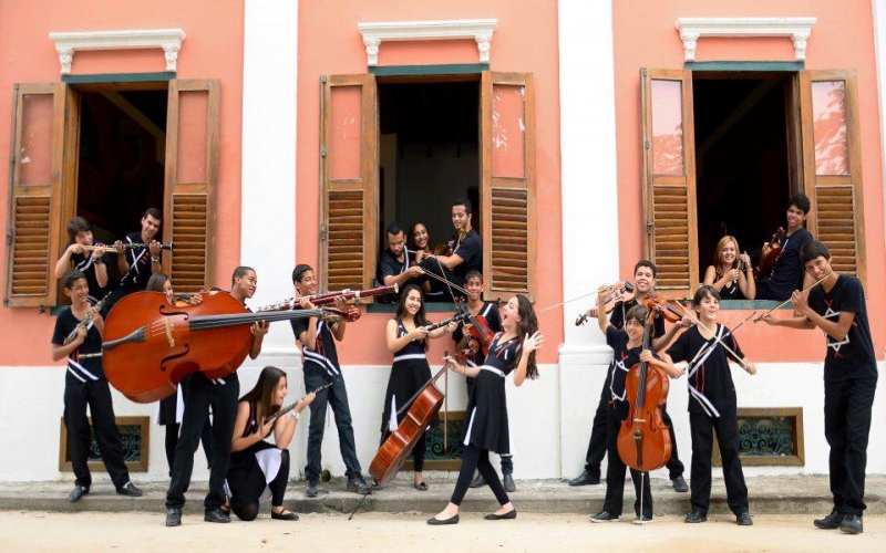 Orquestra Jovem Paquetá no Espaço BNDES